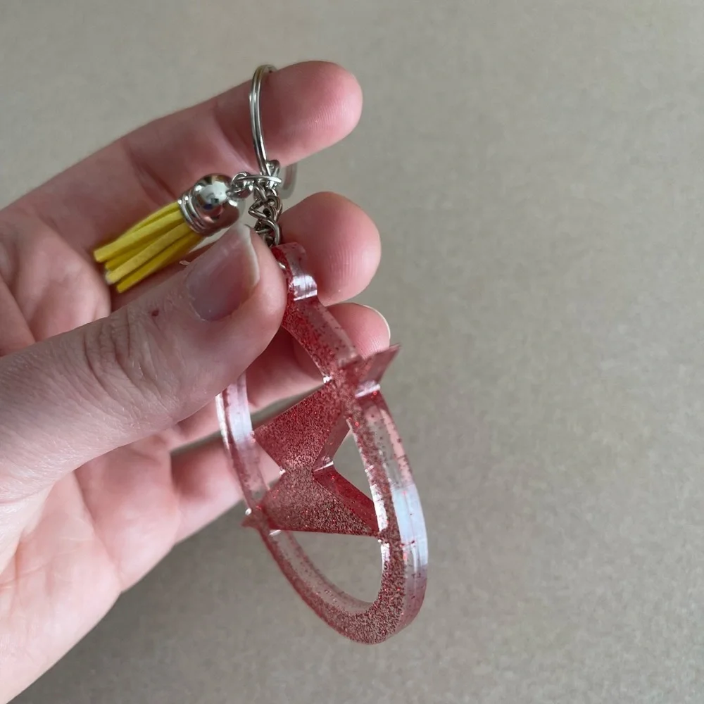 Handmade DC Comics- Flash Keychain